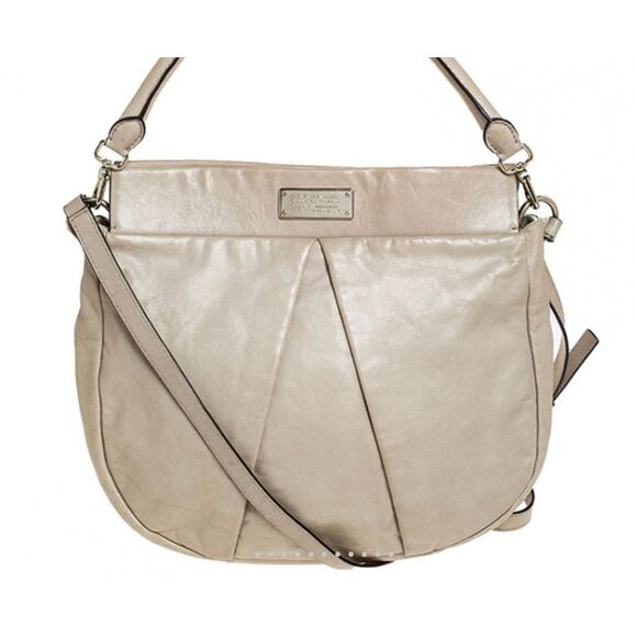 Marc by Marc Jacobs - Classic Q Hillier Hobo Bag in Cement Soft Leather. LOVELY! - Picture 15 of 15